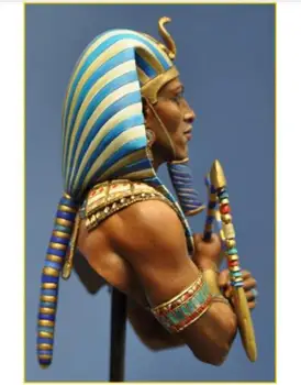 1/10 Faraonas, egipto, krūtinė žaislas Derva Modelis Miniatiūrų Rinkinys unassembly Unpainted