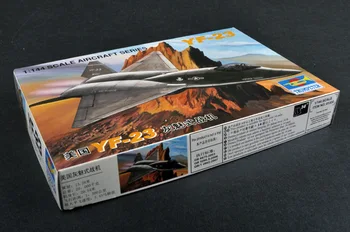 1:144 Amerikos YF-23 Pilka Magija Kovotojas Karinės Asamblėjos Orlaivio Modelis