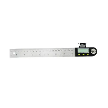 200mm Skaitmeninis Kampas Taisyklė Inclinometer Matlankis Nerūdijančio Plieno Elektroninių Goniometer Kampo ieškiklis Matavimo Įrankiai