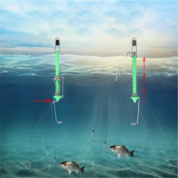 2019 nauja 1 vnt nešiojamosios automatinio pavasario žvejybos plaukti žvejybos reikmenys greitai žvejybos artefaktas žvejybos plūduriuojantis įrenginys įrankis