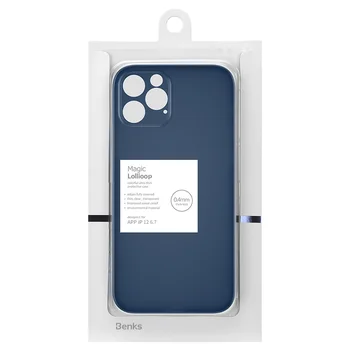 2020 Naujas iPhone 12 mini /12 Pro / Pro Max Benks Saldainis Serijos Matinio Anti-pirštų atspaudų Slim PP Apsaugos Atveju