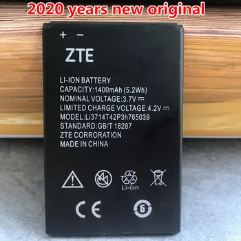 2020 Originalus Naujas Akumuliatorius ZTE Blade Q3 T230 AF3 T220 A3 T221 A5 AF5 A5 Pro 1400mAh Baterija Li3714T42P3h765039