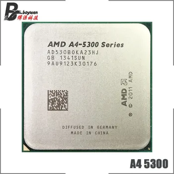 AMD A4-Series A4-5300 A4 5300 A4 5300K A4 5300B 3.4 GHz, Dual-Core CPU AD530BOKA23HJ / AD5300OKA23HJ Socket FM2