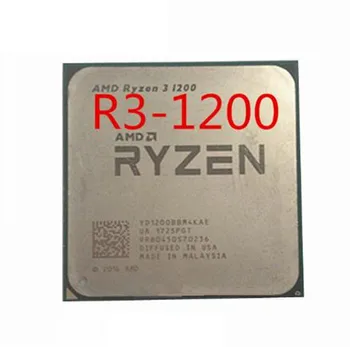 AMD Ryzen R3 1200 CPU Procesorius Quad-Core Lizdas AM4 3.1 GHz, 10 MB TDP 65W Cache 14nm DDR4 Desktop