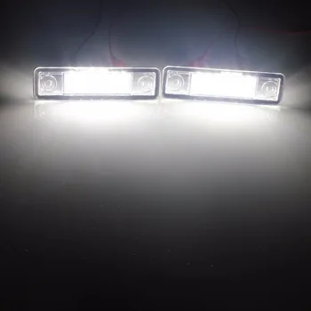 ANGRONG 2x LED Licencijos Numerį Šviesos Opel / Vauxhall Speedster Tigra Vectra B Estate VX220 Vectra MK I (CA233)