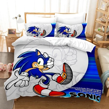 Animacinių filmų 3d Patalynės Komplektas, Sonic The Hedgehog 
