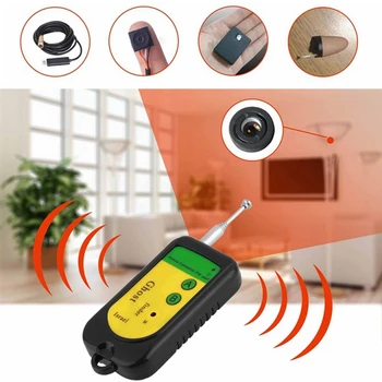 Anti-Spy Signalas Klaidą Detektorius Mini Kamera Prietaiso Finder Stebėjimo Įtaisą, RF, GSM Signalo Aptikimo Įrankis Asmuo, Saugus, apsaugoti