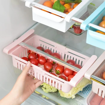 Bagažo reguliuojama šaldytuvo laikymas langelį, stalčių krepšelį šaldytuvo stalčius stalčius šviežiems stalčiuko skyrelio