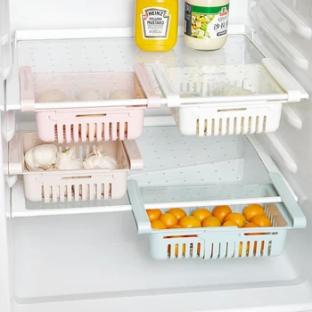 Bagažo reguliuojama šaldytuvo laikymas langelį, stalčių krepšelį šaldytuvo stalčius stalčius šviežiems stalčiuko skyrelio