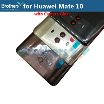 Baterija Būsto Huawei Mate 10 Baterija Duris su Fotoaparato Lęšis Mate 10 ALP-L09 ALP-29 ALP-L09 Atgal Bylą grąžinti Būsto Naujas