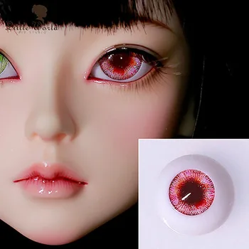 BJD doll modeliavimas akies obuolio dydis mados slėgis akies obuolio 10mm12mm14mm16mm18mm mažas iris pienelis spalva mokinių įvairių spalvų
