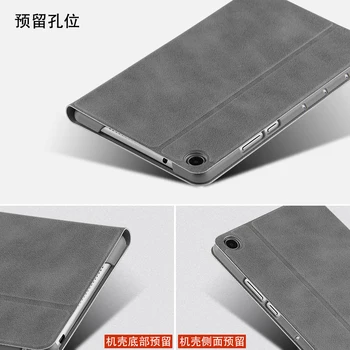 Dangtelis Atveju, Huawei MediaPad M5 Lite 8.0 JDN2-W09 JDN2-AL00 8 colių Tablet Apsaugos PU Odos Stovėti Padengti Shell Odos Atveju