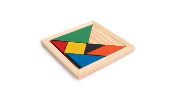 Daug 30 žaidimų psichikos vystymosi Tangram dėlionės logika, kad vaikų švietimo žaislai. Informacija gimtadienis
