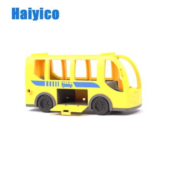 Didelis autobusas modelio automobilių Didelių dalelių, statyba blokai aksesuarai suderinama Duplos Transporto Įdėjimas švietimas vaikams, Žaislai