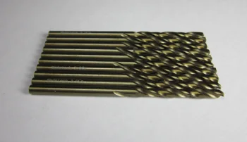 Didmeninė 10VNT M35 Twist Drill metalų, Aukšto tikslumo skylę tvarkymo HSS-CO 5% kobalto Ø 1,5 mm, 2mm 2,5 mm, 3mm 3.2 mm 4 mm 5 mm 6 mm