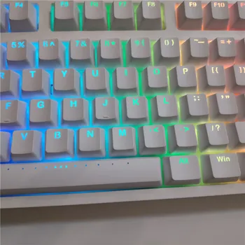 Ganss 87 RGB mechaninė klaviatūra TKL žaidimas klaviatūros cherry mx jungikliai PBT keycap