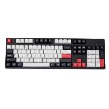 Grafas raudonos spalvų atitikimo 110 klavišus dažų sublimated pbt keycap mechaninės klaviatūros Vyšnių Filco Ducky keycap Vyšnių profilis
