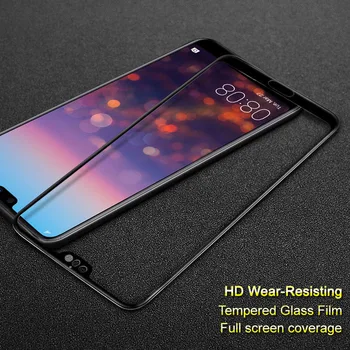 Imak Originalus Visiškai Padengti Grūdinto Stiklo Huawei P20 / P20 Pro Stiklo Premium Full Screen Protector Apsauginės Plėvelės Saugus Atvejais