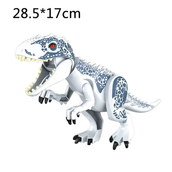 Juros Periodo Dinozaurų Pasaulio Serijos Blokai Dino Parkas Velociraptor 