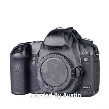 Kamera Decal Odos Wrap Canon 5D Mark II 5D2 Lipdukas Anti-scratch Raštas