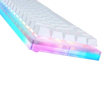 Klaviatūros 66Key Tyce-C Laidinio RGB Apšvietimu Gateron Jungiklis Mechaninė Žaidimų Klaviatūra Su Crystal Bazė, PC 