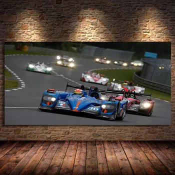 Le Mans Carrera Aisiais Panamericana Nurburg Ring Plakatai, Drobė Spausdinti Šiaurės Šalių Sienos Menas Nuotraukas Kambarį Namo Apdaila Neįrėminti