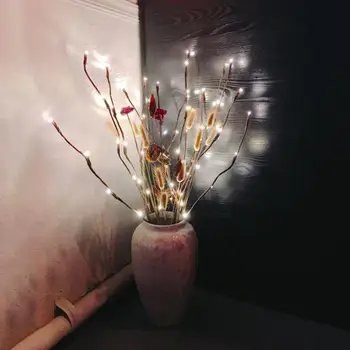 LED Eilutės Šviesos Modeliavimo Šakas, LED Lempos, Patalpų Miegamųjų Namo Vestuvių Naujųjų Metų Dekoracija Lempos Atostogų Apšvietimas