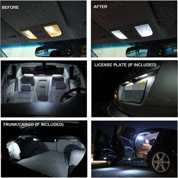 Led vidaus apšvietimas Hyundai matrix (fc) 9pc Led Žibintai, Automobilių apšvietimo komplektas, automobilių lemputės Canbus