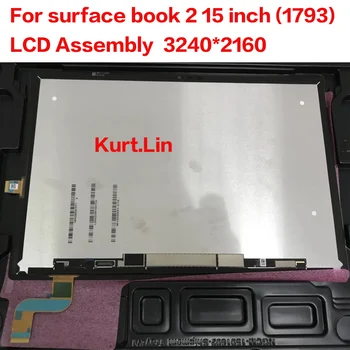 M1006991 LCD Užbaigti Microsoft Surface knyga 2 (15 colių) 1793 LCD Ekranas jutiklinis ekranas skaitmeninis keitiklis Asamblėjos LP150QD1-SPA1