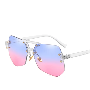 Mados dizaineris akiniai nuo saulės moterims 2018 aukštos kokybės pilotas vasaros akinių senovinių kvadratinių vairavimo atspalvių oculo de sol moteriškas