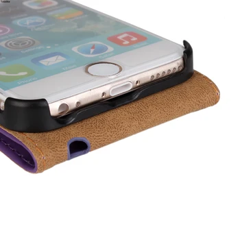 Moliusko geldele telefono dėklas odinis dėklas iPhone 6 6s Plius 4.7