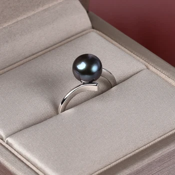 Naujas Dizainas 3 Spalvų Natūralių Gėlavandenių Perlų Žiedas ir Moterims, Dovana Mados Juvelyriniai Reguliuojamas Žiedai Didmeninė FEIGE