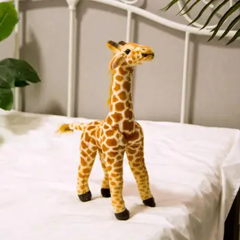 Naujas Mielas Realiame Gyvenime, Žirafa, Pliušiniai Žaislai Vaikams Modeliavimas Elnias Gyvūnų Įdaryti Lėlės Vaikams Gimtadienio Dovana Puikus Namų Dekoro