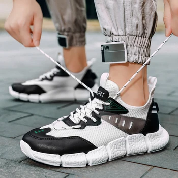 Naujas produktas tendencijos iki 2020 Laisvalaikio bateliai vyriški kvėpuojantis butas batai vyriški laisvalaikio batai, vyriški bėgimo bateliai mados vientisų spalvų