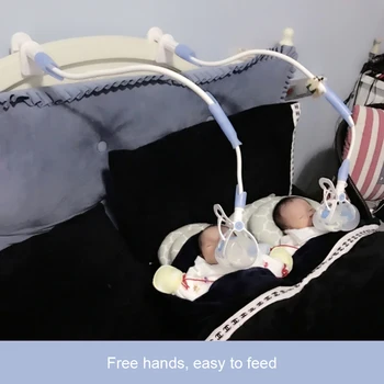 Naujų Laisvų Rankų Kūdikį Krūtimi Butelio Laikiklį Butelių Stovas Kūdikio Maitinti Turėtojas Gerti Vandens Paramos Įrašą Karšto Pardavimo
