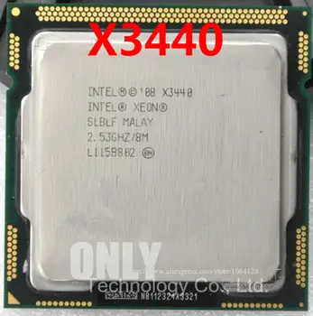 Nemokamas pristatymas intle Procesorius Xeon X3440 cpu, / 2.53 GHz / LGA1156 / 8MB /Quad-Core / I5 650 i5 750 i5-760