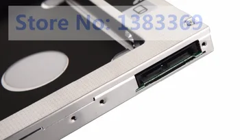 NIGUDEYANG 2 SATA Kietąjį Diską HDD SSD 12,7 mm Caddy Adapteris, skirtas Dell Inspiron 1440 1464 1545 1564 1750 1764 Apsikeitimo GT30N DVD