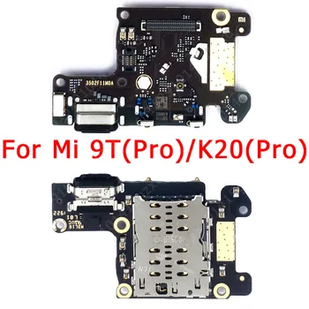 Originalus Mokestis Valdybos Xiaomi Mi 9T Pro USB Kištukas, PCB Doko Jungtis, Flex Kabelis Atsarginės Dalys Apmokestinimo Uosto Redmi K20 Pro