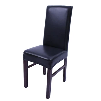 PU Odos audinio, medžiaga grynas spalvos kėdė padengti vandeniui Valgomasis sėdynės, Kėdė Apima Viešbučio Pokylių Sėdynių užvalkalai Kėdė Raštas