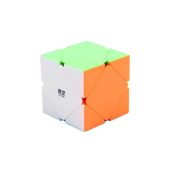 Qiyi QiCheng Magic Cube Raudona Greitis Kubo Stickerless Magijos Kubo Galvosūkį Žaislai Vaikams (QiCheng Versija)