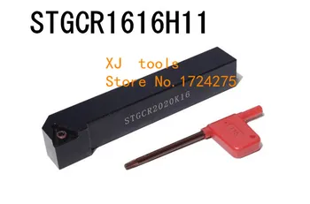 STGCR1616H11/ STGCL1616H11 Metalo Staklės, Pjovimo Įrankiai, Staklės, CNC Staklės, Tekinimo Įrankiai, Išorės Tekinimo Įrankio Laikiklis S-Type STGCR