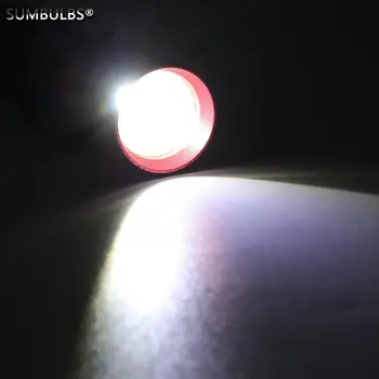 SUMBULBS Mini LED žibintuvėlis Q5 Led šviesos Fakelas Nešiojamų zoomable raudona kūno vandeniui Penlight už Medžioklės 1pcs AA Baterijos