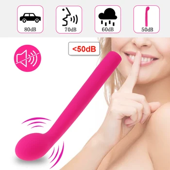 Super Minkštas Silikoninis G Spot Vibratorius Galinga Dildo 10 Rūšių Makšties Massager Klitorio Sekso Žaislai Moterims, Moteriška Masturbator Sexo