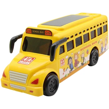 VISĄ Žaislai Automobilių Mielas Plastiko Šviesos Inercijos Žaislas Automobilis Mokyklos Autobusas Modelio Vaikų Dienos Dovanos Ankstyvojo Lavinimo Žaislas Kambarys Decorati