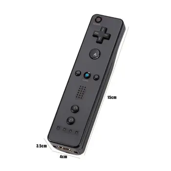 Wireless Gamepad Su Silikono Atveju Wii valdymo pultelio Kreiptuką Be Motion Plius