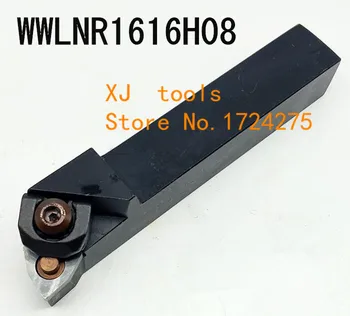 WWLNR1616H08/ WWLNL1616H08 CNC Tekinimo Įrankių, Metalo Staklės, Pjovimo Įrankiai,Tekinimo Staklės, Išorės Tekinimo Įrankis W Tipo WWLNR/L