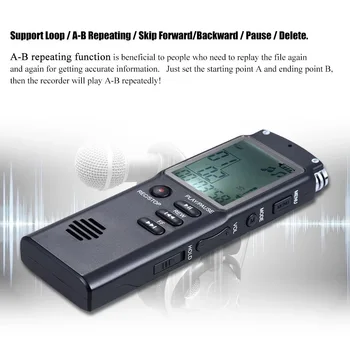 Yiguo T60 Skaitmeninis Diktofonas Naudojamas Įrašymo Konferencijos Ir Palaiko USB MP3 Grotuvas
