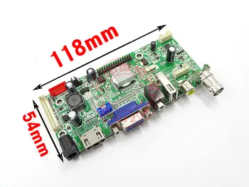 Yqwsyxl V59 AV2 Kontrolės Valdyba Stebėti Rinkinys G104SN03 V1 V. 1 HDMI + DVI + VGA LCD LED ekrano Valdiklio plokštės Tvarkyklės