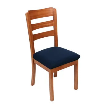 Šiuolaikiniai Biuro, Virtuvės Spandex Elastinga Kėdė Padengti Kieta Spalva Sėdynės Raštas Ruožas Atveju Tvirtos Anti-purvinas Kėdės Sėdynės Padengti