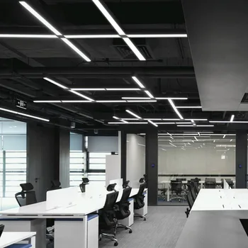 Šiuolaikinių LED Lubų Šviesos Lempos Apšvietimo Šviestuvas Stačiakampio Office Nuotolinio Bedroom110V 220V Paviršinio montavimo Kambarį Valdymo Skydelis